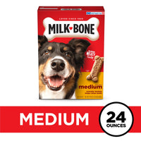 Milk-Bone Original Dog Biscuits, Medium Crunchy Dog Treats, 24 oz, Banner Image