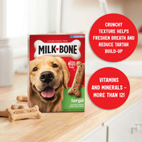 Milk-Bone Original Dog Biscuits, Large Crunchy Dog Treats, 24 oz, Marketing Claims