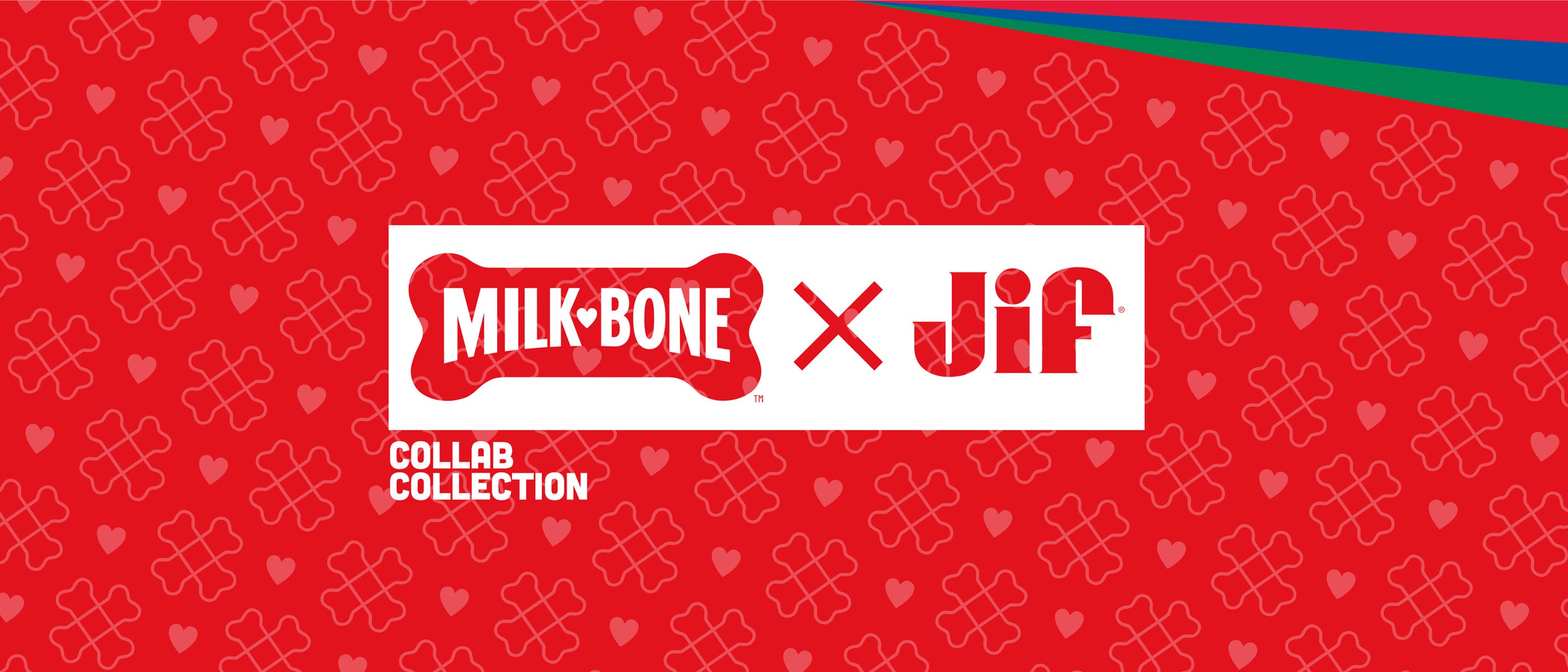 Milk-Bone x Jif Collab Collection Banner, Desktop