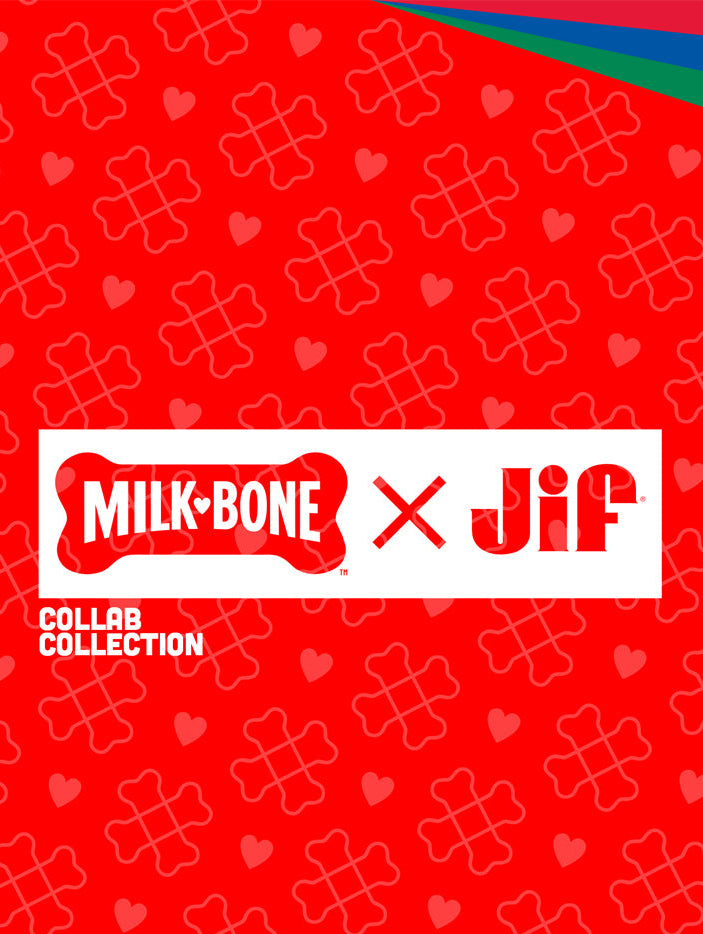 Milk-Bone x Jif Collab Collection Banner, Mobile