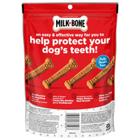 Milk-Bone Brushing Chews Daily Dental Dog Treats, Small-Medium, 9 Count, Back